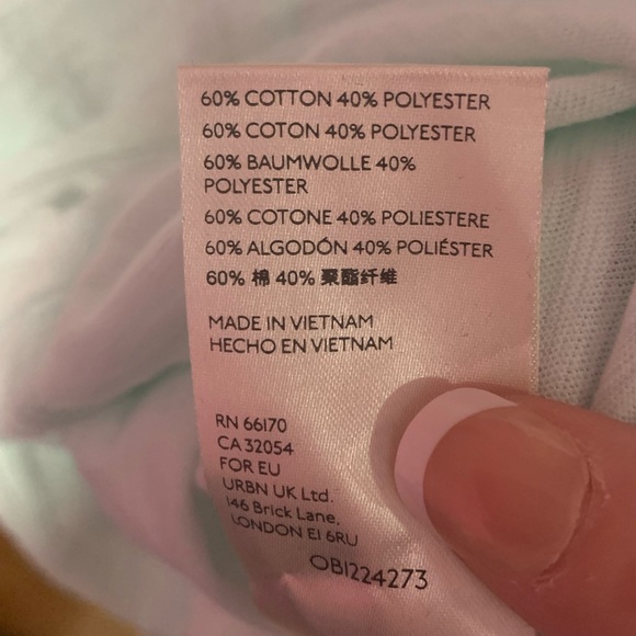 NWT. Free People Ruffle Collared Long Sleeve Shirt. Size S. - Picture 5 of 5